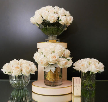 Luxury Round 13 Rose Bud Bouquet - Pink Blush - RRB02 (Carton of 1)